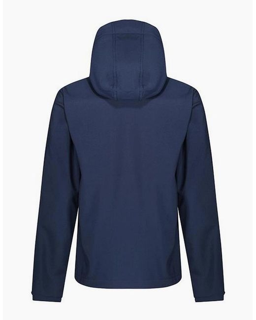 Regatta Blue Venturer Hooded Soft Shell Jacket for men