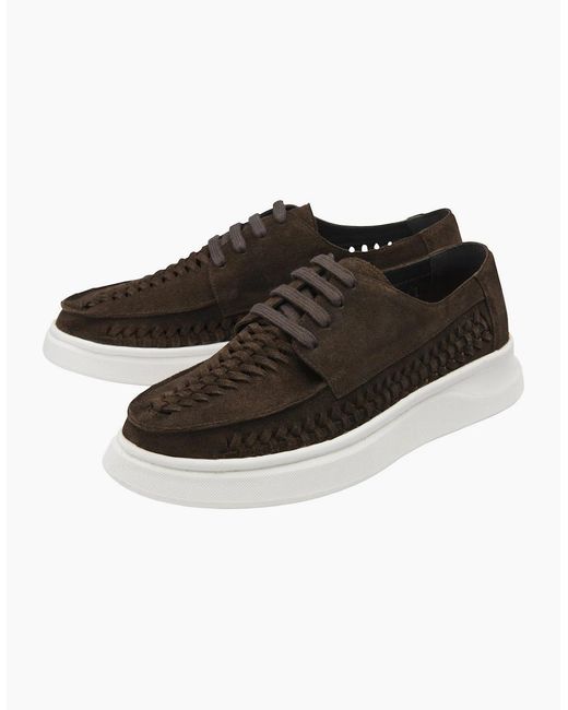Frank Wright Black Wise Shoes for men