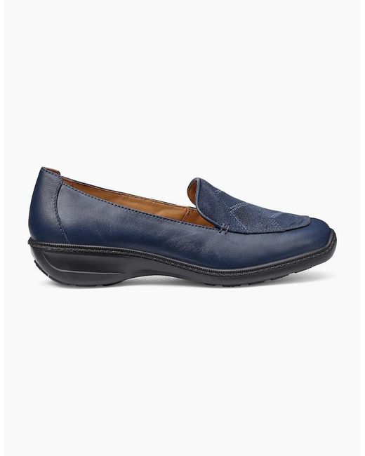 Hotter Blue Faith Ii Slip On Shoes