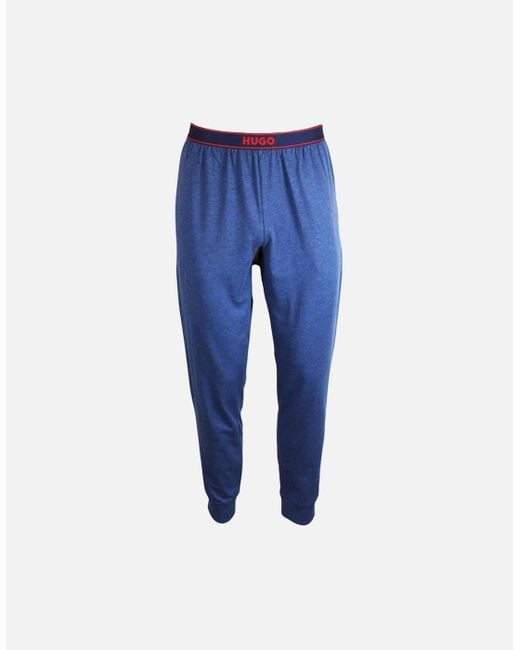 Boss Blue Laze Relaxed-Fit Jersey Loungewear Set, Marl for men