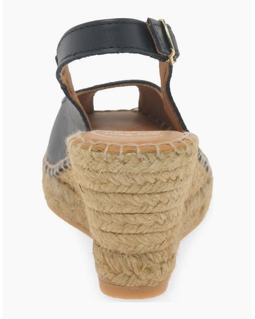 Toni Pons Blue Croacia Wedge Heel Sandals