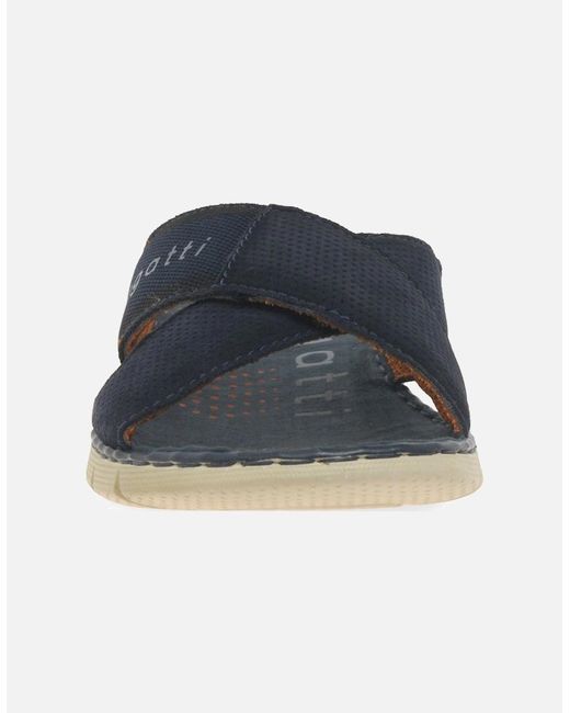 Bugatti Blue Dario Sandals for men