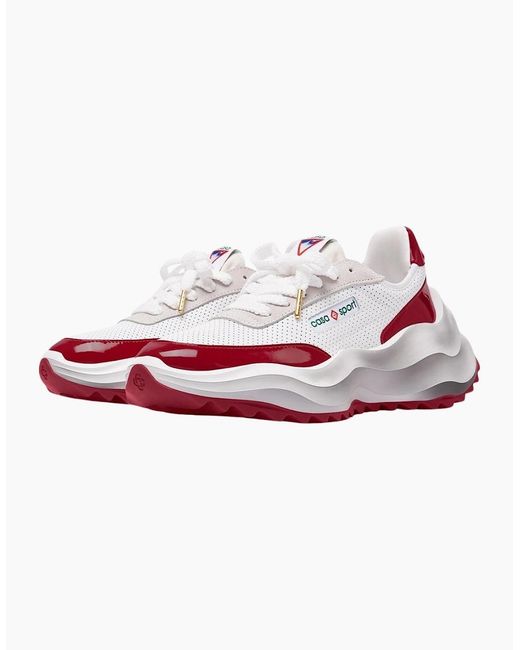 Casablanca White Atlantis Sneaker Detail Shoes for men