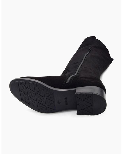 Remonte Black Indri D3U70 Knee High Boots