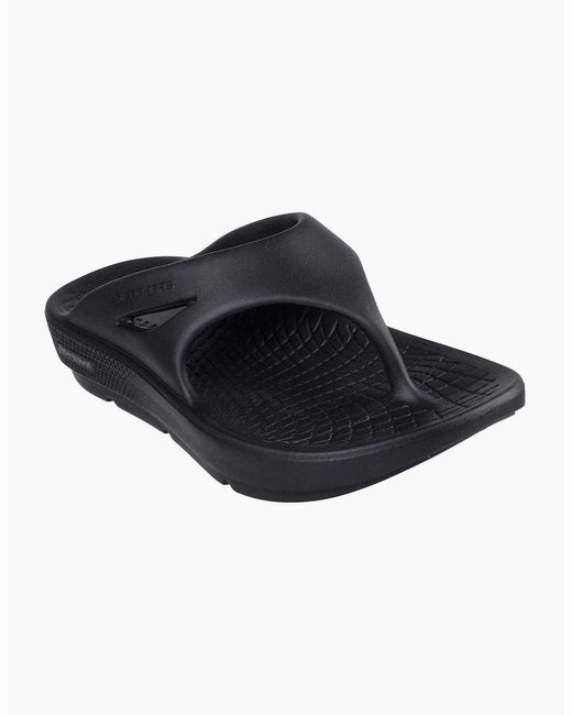 Skechers Go Walk Black Skechers /Ladies Go Walk Arch Fit Flat Sports Sandals
