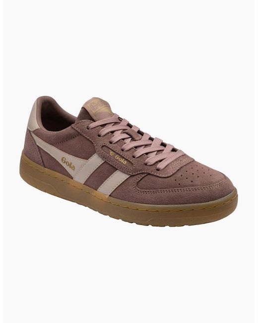 Gola Brown Hawk Suede 86 Trainers