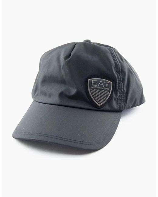 EA7 Blue Train Soccer Baseball Cap for men