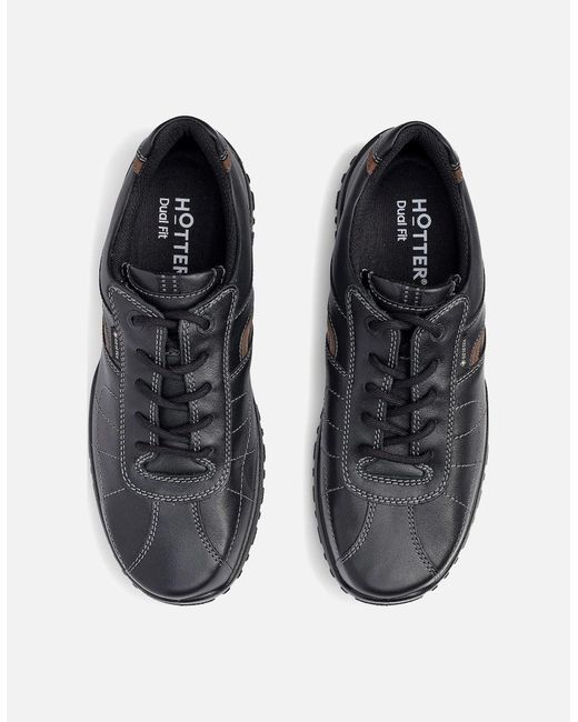 Hotter Black Thor Ii Gtx Walking Shoes for men