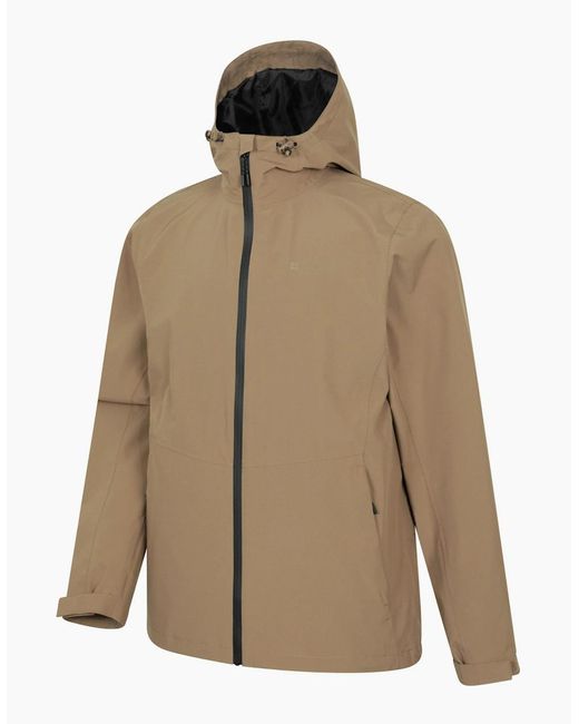 Mountain Warehouse Brown Covert Waterproof Jacket for men