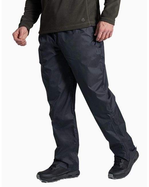 Craghoppers Gray Adult Expert Ii Packable Waterproof Trousers for men