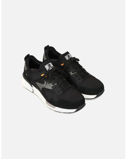 Rieker Black Symi Trainers for men