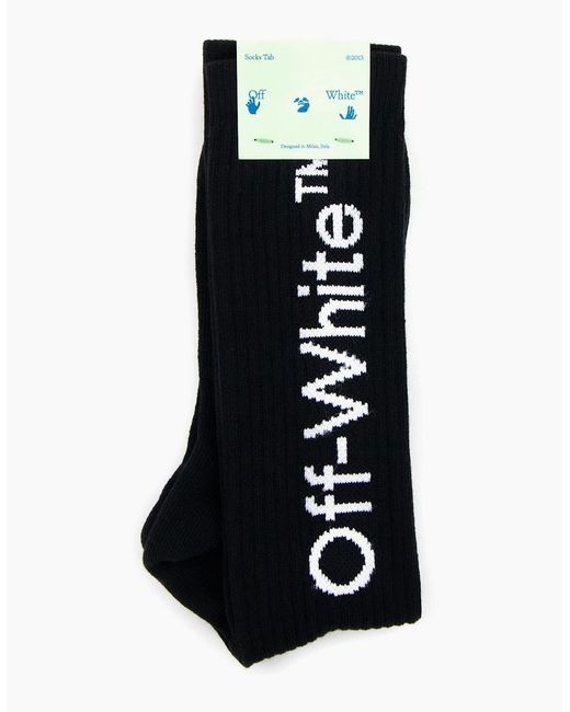 Off-White c/o Virgil Abloh White Off Diagonals Mid Socks for men