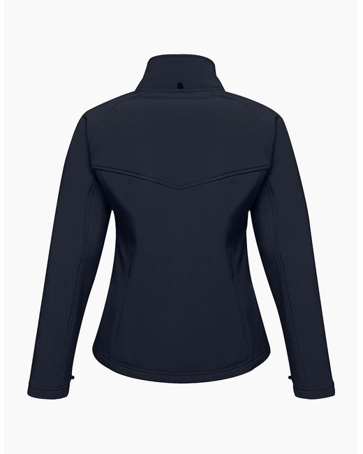 Regatta Blue Ladies Uproar Softshell Wind Resistant Jacket