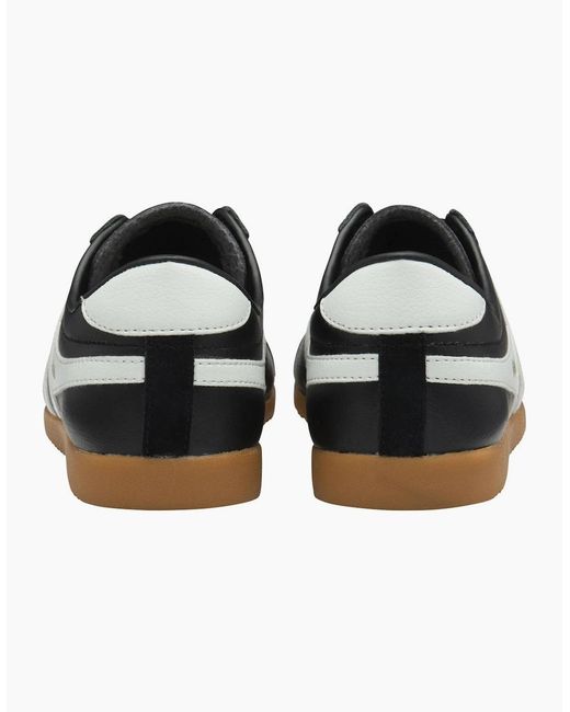 Gola Black Bullet Leather Trainers