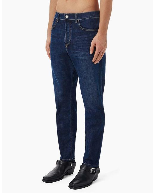 DIESEL Blue D-Fining Tapered Fit Jeans for men
