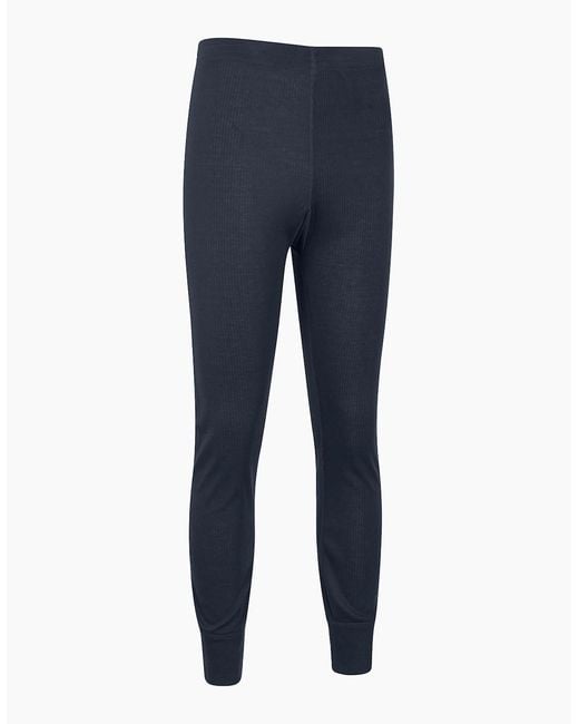 Mountain Warehouse Blue Talus Base Layer Bottoms for men