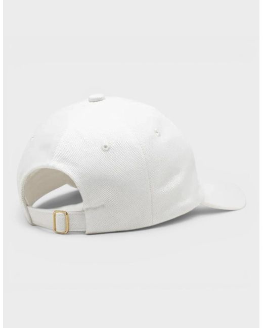 Casablanca White Tennis Club Icon Pastelle Embroidered Cap for men