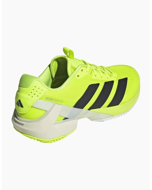 Adidas Yellow Adizero Ubersonic 5 Lace-Up Sneakers for men