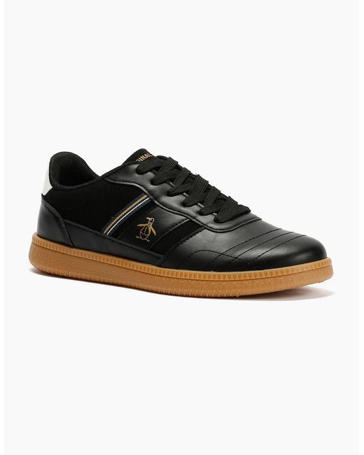 Original Penguin Blue Penguin Striker Trainers for men