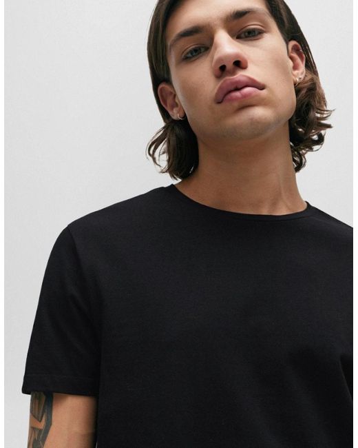 Boss Black Hugo Round Two-Pack Of Slim-Fit T-Shirts for men