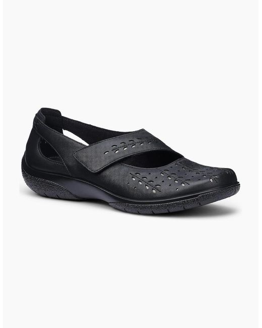 Hotter Black Daphne Extra Wide Mary Jane Shoes