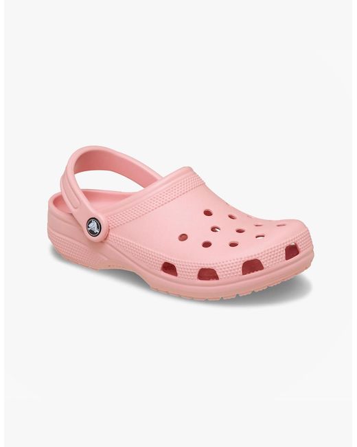 CROCSTM Pink 10001 Classic Clogs Powder