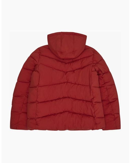 Reebok Red Rb1567 Stretch Puffer Jacket for men