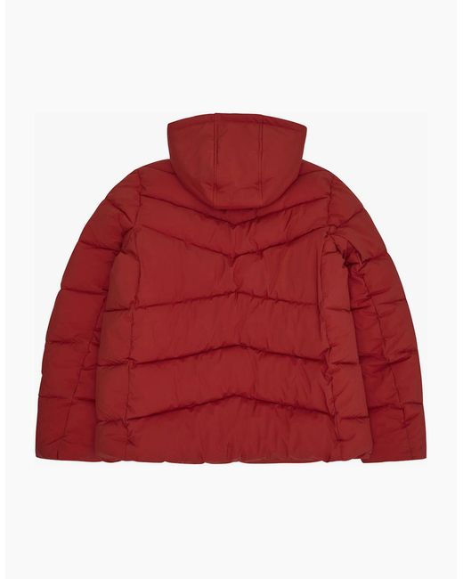 Reebok Red Rb1567 Stretch Puffer Jacket for men