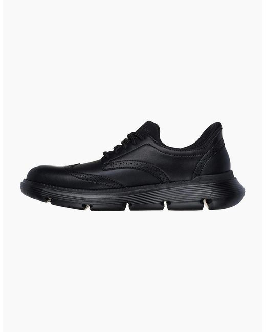 Skechers Black Garza Sully Shoes for men