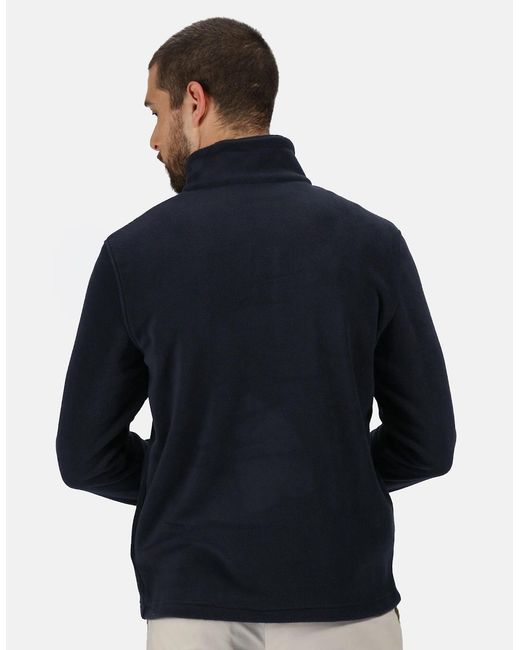 Regatta Blue Honestly Made Recycled Half Zip Fleece for men