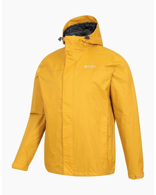 Mountain Warehouse Yellow Torrent Waterproof Jacket for men