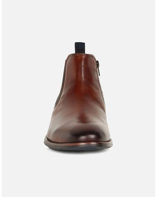 Bugatti Brown Colonel Chelsea Boots for men