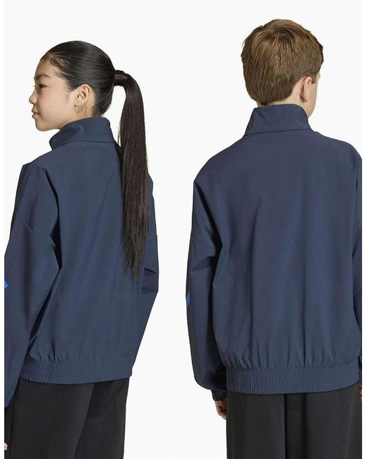 Adidas Blue Afc Anth Jkt Jn99