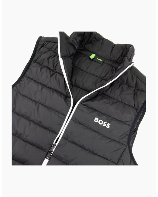 Boss Black V Thor Logo Detail Water Repellent Gilet 002 for men