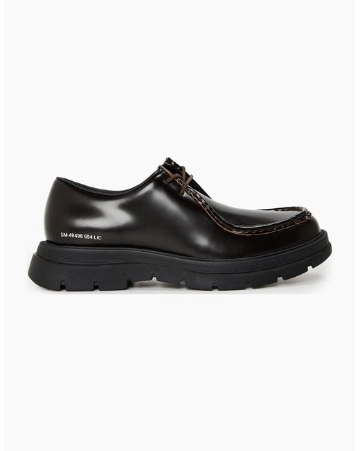 Steve Madden Black Reice Flat Mule for men