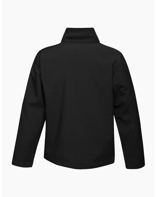 Regatta Black Professional /Ladies Printable Soft Shell Jacket