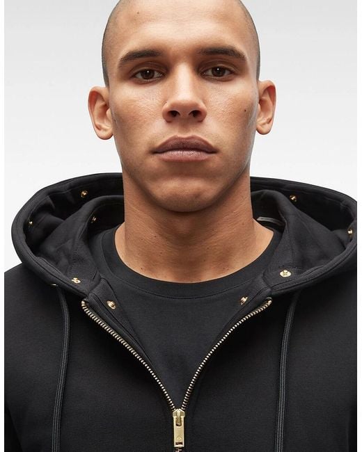 Moose Knuckles Black Classic Bunny Hooded for men