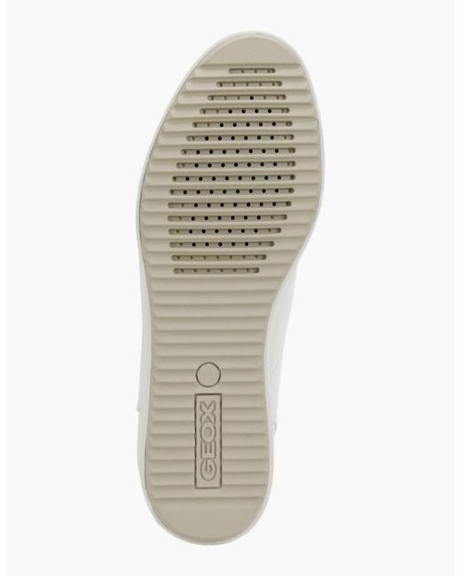 Geox White D Blomiee A Trainers