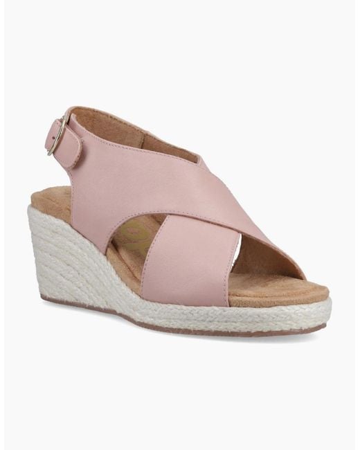 Hush Puppies Pink Dalia Kitten Slingback Court Shoes