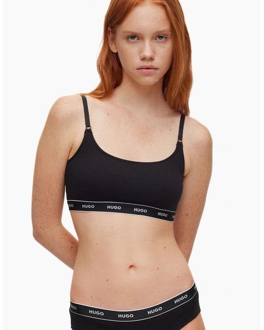 Boss Black 2-Pack Classic Logo Bralettes