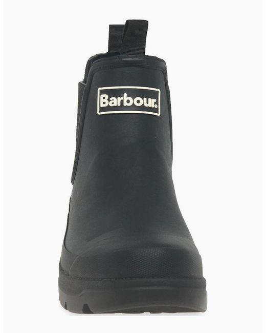 Barbour Black Nimbus Wellingtons for men