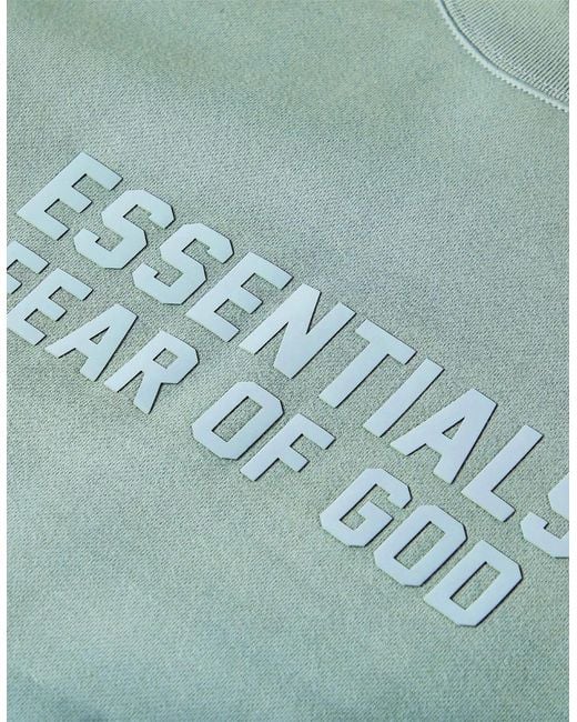 Fear Of God Green Crew Sweatshirt for men