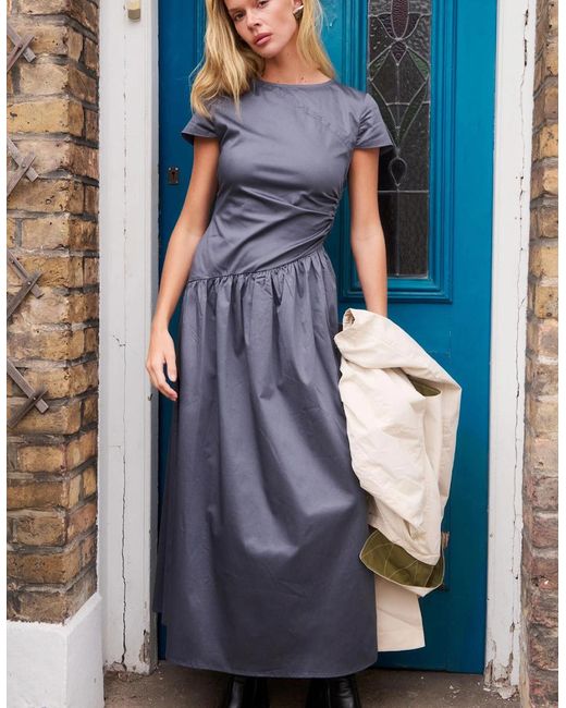No Emotions UK Purple The Jeanne Dress