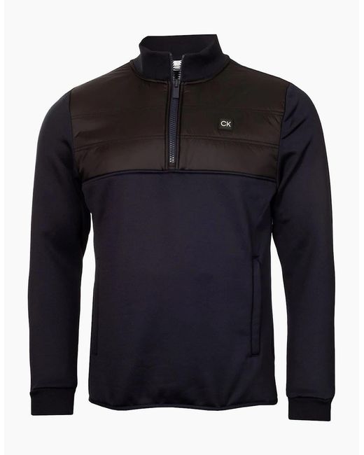 Calvin Klein Blue G Cb Hy Half Jacket for men