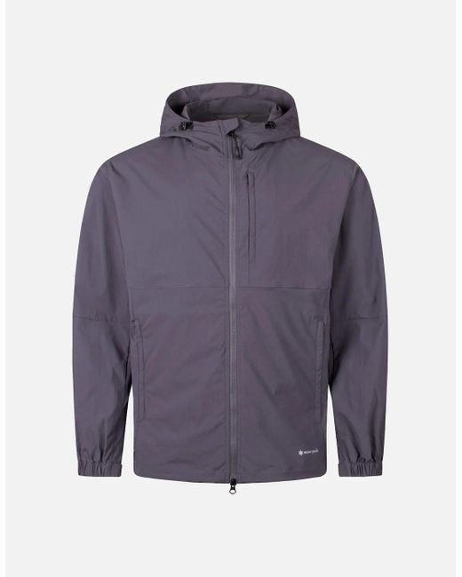Snow Peak Purple Snow Peak New Standard Utility Parka Jacket Charcoal for men