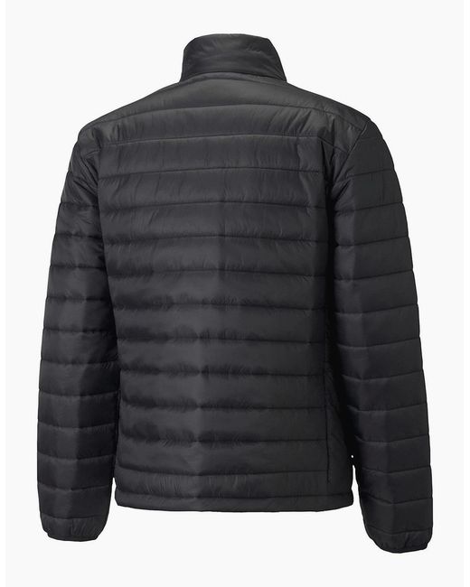 PUMA Black Teamliga Light Jacket Anorak for men