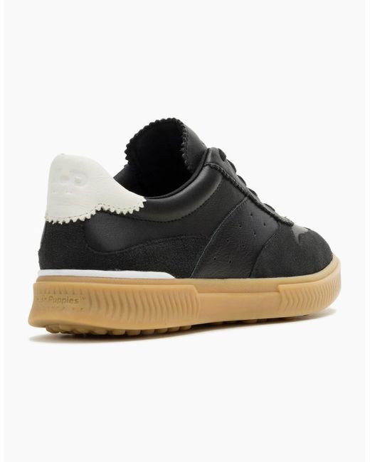 Hush Puppies Black Mae Trainers