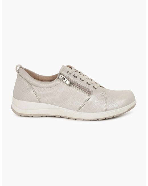 Caprice White Direction Trainers