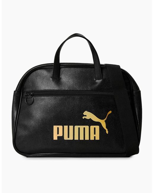 PUMA Black Retro Shoulder Bag