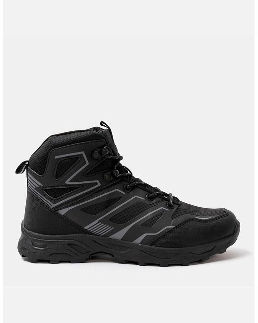 Donnay Black Outdoor Walking Boots